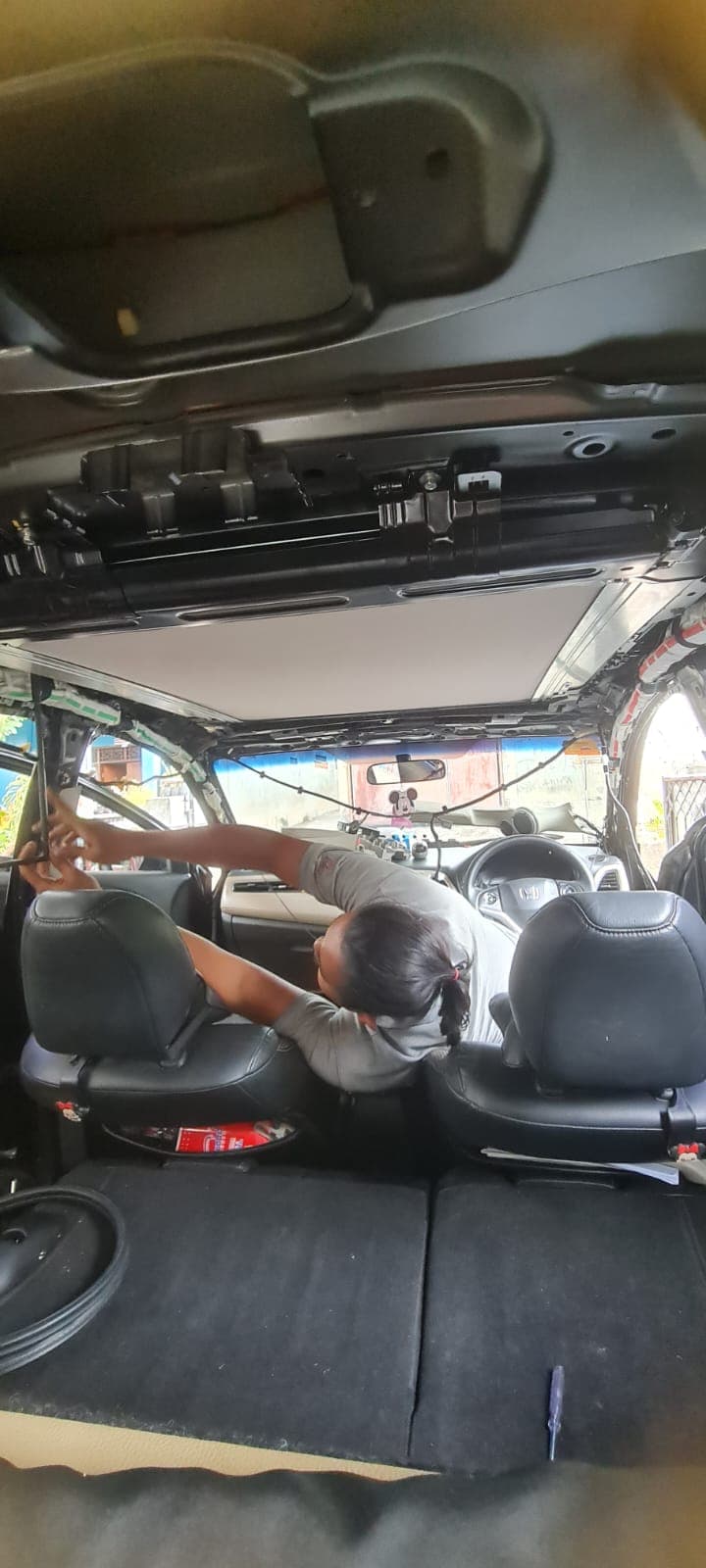 Perbaikan Power Back Door Hidrolik Alphard